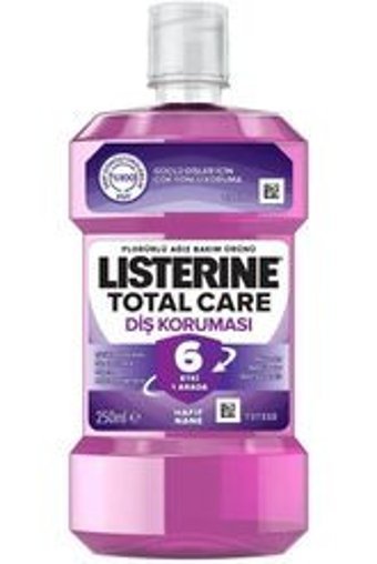 Listerine Total Care Florürlü Nane Aromalı 250 ml Ağız Gargarası
