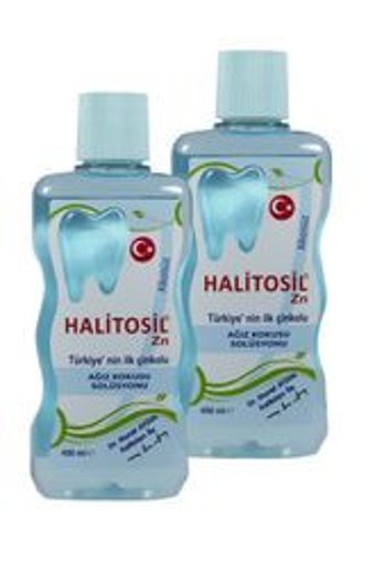 Halitosil Alkolsüz Çinko Aromalı 400x2 ml Ağız Gargarası