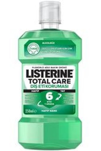Listerine Alkolsüz Florürlü Nane Aromalı 250 ml Ağız Gargarası
