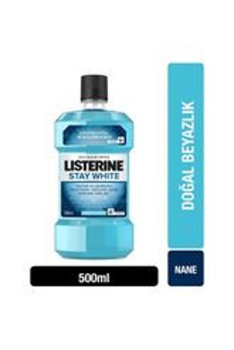Listerine Stay White Nane Aromalı 500 ml Ağız Gargarası