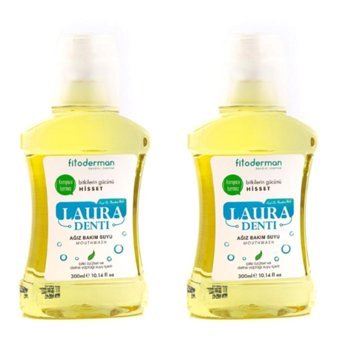 Fitoderman Lauradenti Florürsüz Bitki Özü Aromalı 300x2 ml Ağız Gargarası