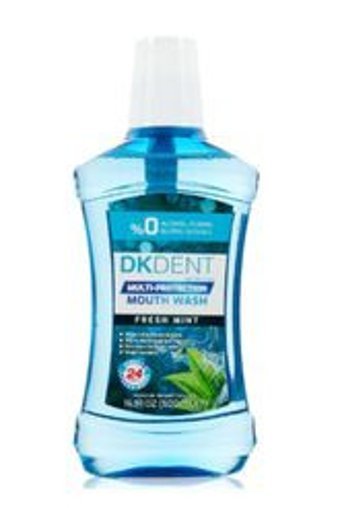 Dkdent Alkolsüz Florürsüz Nane Aromalı 500 ml Ağız Gargarası