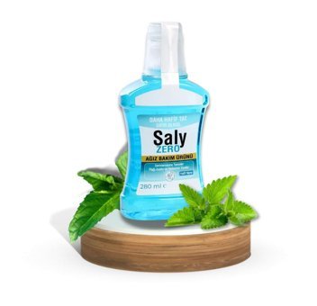 Saly Alkolsüz Nane Aromalı 280 ml Ağız Gargarası