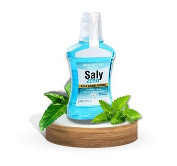 Saly Alkolsüz Nane Aromalı 280 ml Ağız Gargarası
