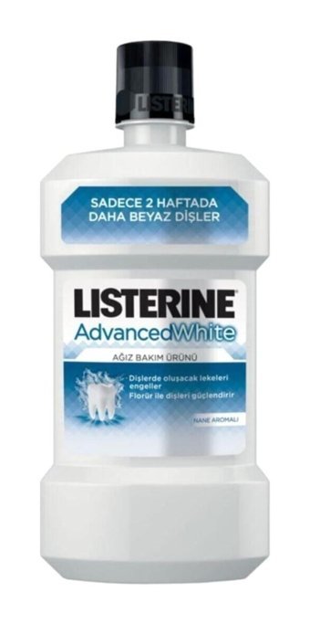 Listerine Advanced White Florürlü Nane Aromalı Ağız Gargarası