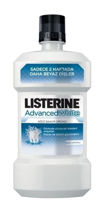 Listerine Advanced White Florürlü Nane Aromalı Ağız Gargarası