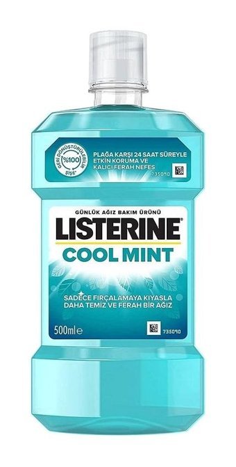 Listerine Cool Mint Nane Aromalı 500 ml Ağız Gargarası