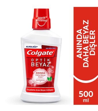 Colgate Alkolsüz Nane Aromalı 500 ml Ağız Gargarası