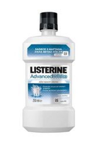 Listerine White Florürlü Nane Aromalı 250 ml Ağız Gargarası
