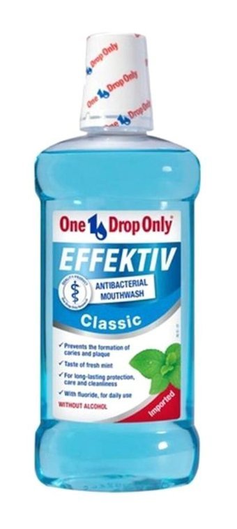 One Drop Only Effective Florürlü Nane Aromalı 500 ml Ağız Gargarası