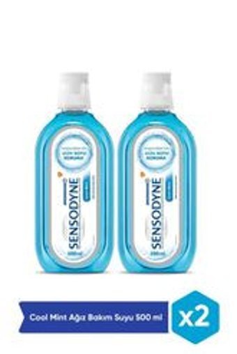 Sensodyne Nane Aromalı 500x2 ml Ağız Gargarası
