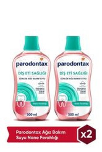 Parodontax Alkolsüz Nane Aromalı 500x2 ml Ağız Gargarası