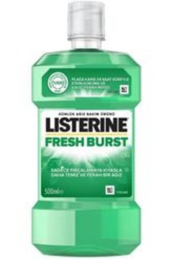 Listerine Fresh Burst Nane Aromalı 500 ml Ağız Gargarası