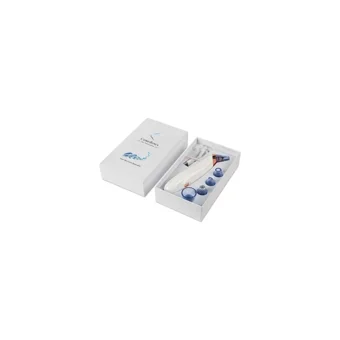 Comadones Gmx1017197 Tüm Ciltler İçin 4 Başlıklı Şarjlı Vakumlu Yüz Temizleme Cihazı Beyaz