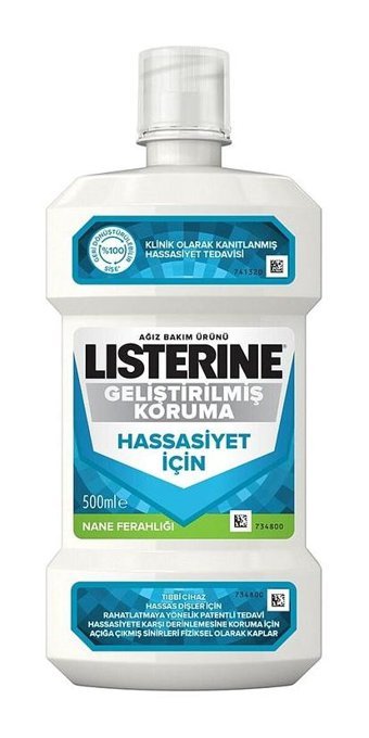 Listerine Nane Aromalı 500 ml Ağız Gargarası