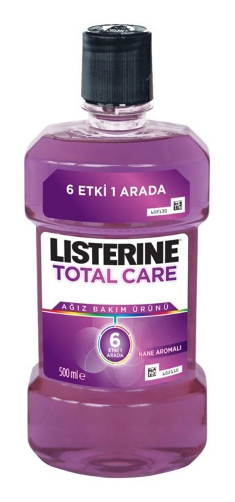 Listerine Total Care Nane Aromalı 500 ml Ağız Gargarası