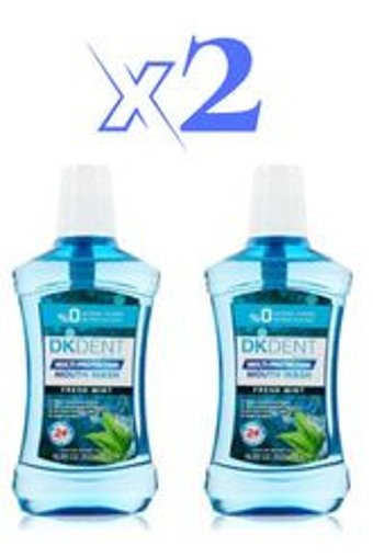 Dkdent Alkolsüz Florürsüz Nane Aromalı 500x2 ml Ağız Gargarası