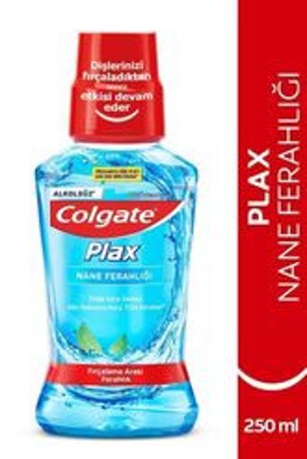 Colgate Plax Alkolsüz Nane Aromalı 250 ml Ağız Gargarası