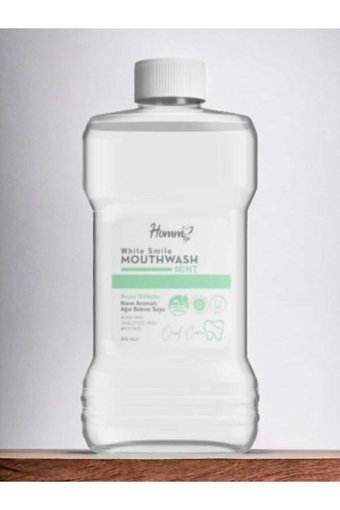 Hoom Bitkisel Alkolsüz Nane Aromalı 250 ml Ağız Gargarası