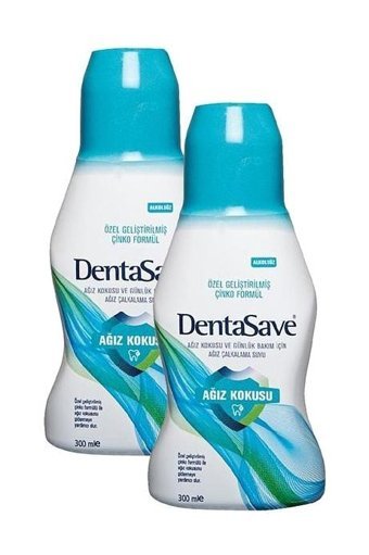 Dentasave Alkolsüz Çinko Aromalı 300x2 ml Ağız Gargarası