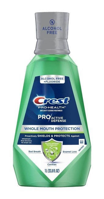 Crest Pro Cavities Alkolsüz Florürlü 1 lt Ağız Gargarası