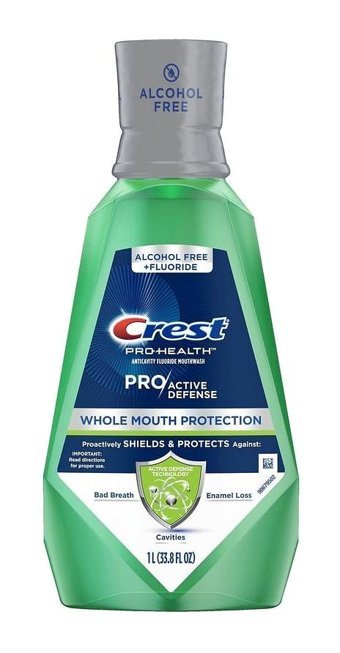 Crest Pro Cavities Alkolsüz Florürlü 1 lt Ağız Gargarası