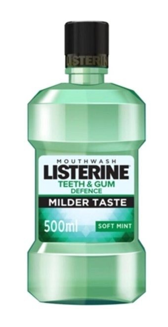 Listerine Teeth & Gum Nane Aromalı 500 ml Ağız Gargarası