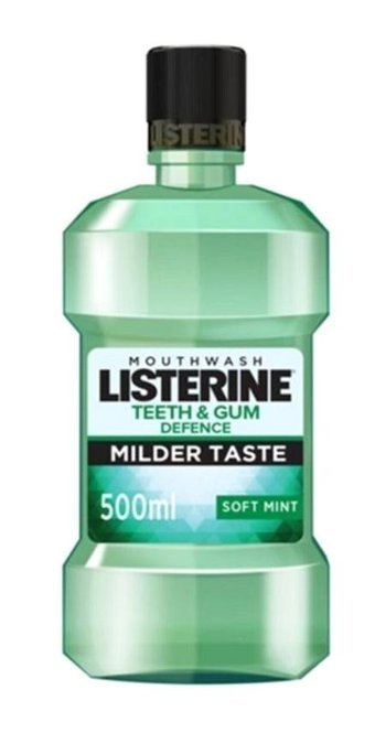 Listerine Teeth & Gum Nane Aromalı 500 ml Ağız Gargarası