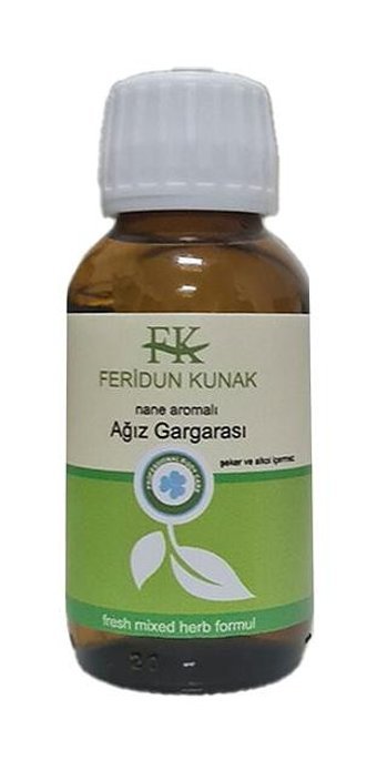 Feridun Kunak Alkolsüz Nane Aromalı Ağız Gargarası