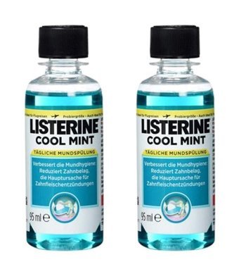 Listerine Cool Mint Nane Aromalı 95x2 ml Ağız Gargarası
