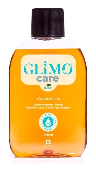 Glimo Alkolsüz Çinko-Karanfil Aromalı 250 ml Ağız Gargarası