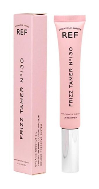Ref Stockholm Frizz Tamer No 130 Silikonsuz Sülfatsız Onarıcı Keratinli Boyalı Saçlar Tüm Saçlar İçin Durulanmayan Erkek Saç Kremi 20 ml