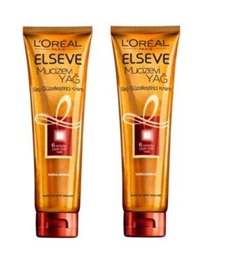 Elseve Mucizevi Yağ Saç Kremi 2x150 ml