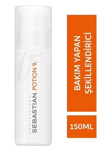 Sebastian Professional Potion 9 Silikonsuz Sülfatsız Nemlendirici Keratinli Boyalı Saçlar Tüm Saçlar İçin Durulanmayan Kadın Saç Kremi 150 ml