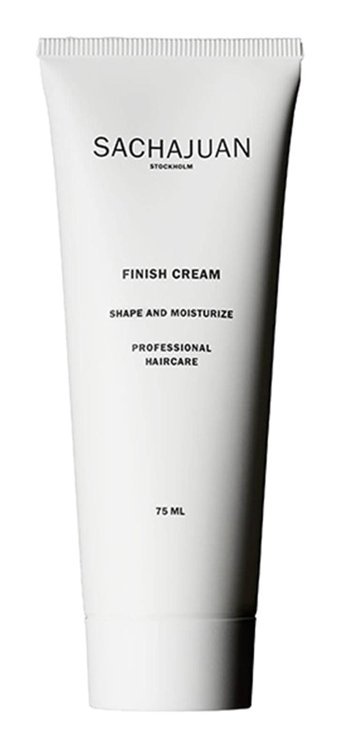 Sachajuan Finish Cream Silikonsuz Sülfatsız Sabit Tutma Keratinli Boyalı Saçlar Tüm Saçlar İçin Durulanmayan Kadın Saç Kremi 75 ml
