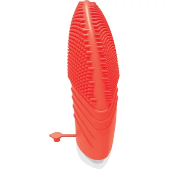 Mf Product Allure 0158 Tüm Ciltler İçin 1 Başlıklı Fırçalı Silikon Şarjlı Titreşimli Yüz Temizleme Cihazı Kırmızı