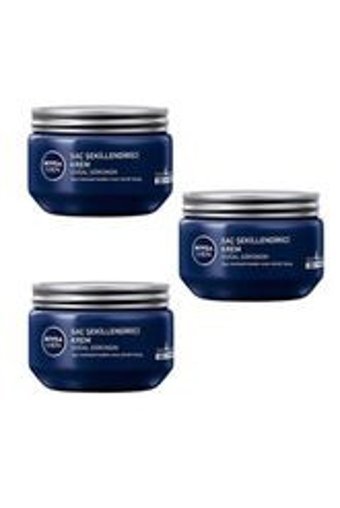 Nivea 4 Silikonsuz Sülfatsız Nemlendirici Keratinli Boyalı Saçlar Tüm Saçlar İçin Durulanmayan Erkek Saç Kremi 3x150 ml