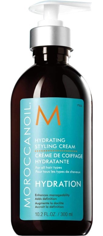 Moroccanoil Hydration Silikonsuz Sülfatsız Nemlendirici Keratinli Boyalı Saçlar Tüm Saçlar İçin Durulanmayan Kadın Saç Kremi 300 ml