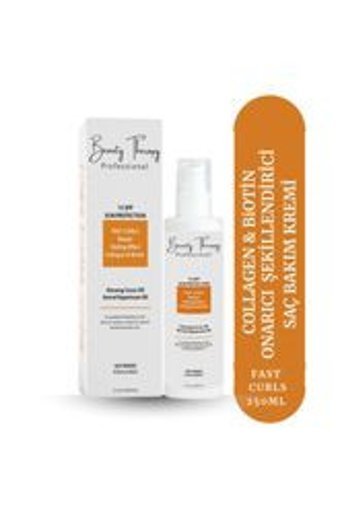 Beauty Therapy Silikonsuz Sülfatsız Nemlendirici Tuzsuz Keratinli Boyalı Saçlar Kıvırcık Saçlar İçin Durulanmayan Kadın Saç Kremi 250 ml