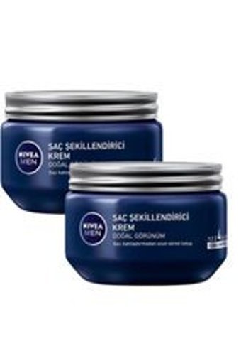 Nivea 4 Silikonsuz Sülfatsız Nemlendirici Keratinli Boyalı Saçlar Tüm Saçlar İçin Durulanmayan Erkek Saç Kremi 2x150 ml