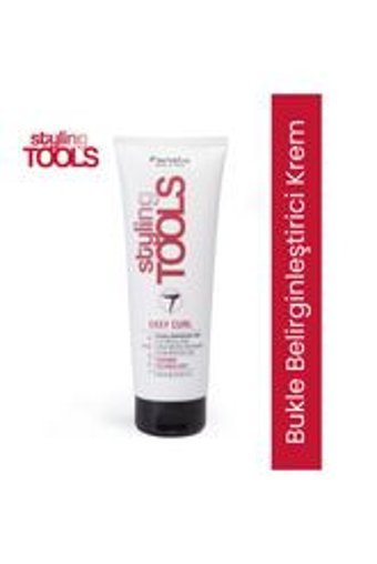 Fanola Styling Tools Silikonsuz Sülfatsız Onarıcı Tuzsuz Keratinli Boyalı Saçlar Kıvırcık Saçlar İçin Durulanmayan Kadın Saç Kremi 250 ml