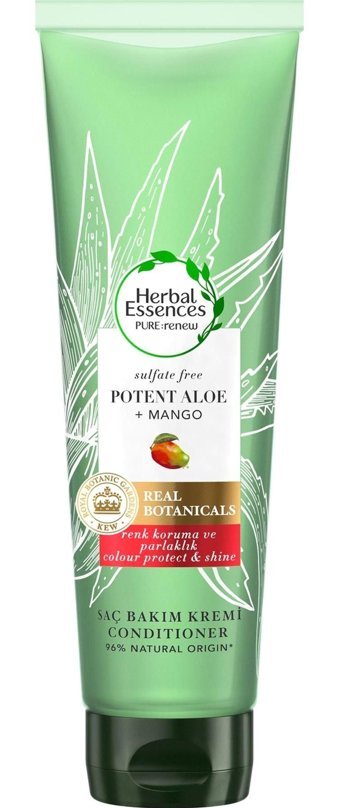 Herbal Essences Aloe Veralı Sülfatsız Erkek Saç Kremi 1150 ml