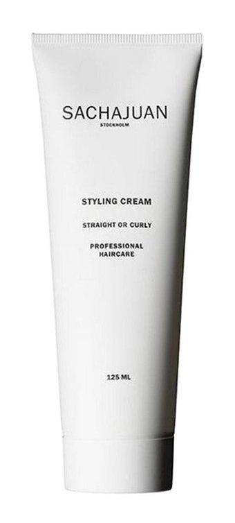 Sachajuan Styling Cream Silikonsuz Sülfatsız Nemlendirici Keratinli Boyalı Saçlar Tüm Saçlar İçin Durulanmayan Kadın Saç Kremi 125 ml