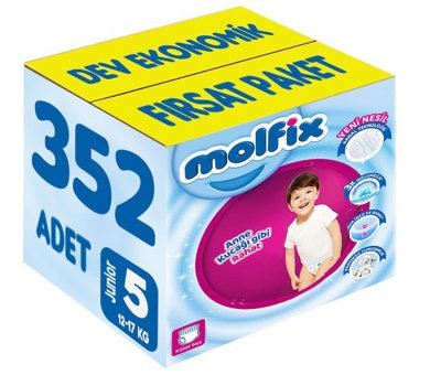 Molfix 5 Numara Külot Bebek Bezi 352'li