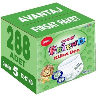 Goon Friend 5 Numara Külot Bebek Bezi 288'li