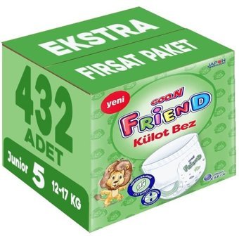 Goon Friend 5 Numara Külot Bebek Bezi 432'li