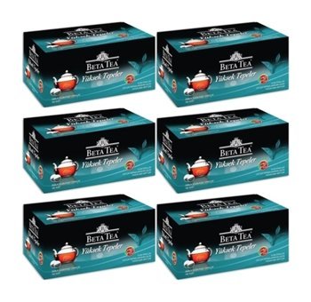 Beta Tea Yüksek Tepeler Siyah Demlik Poşet Çay 6x100'lü