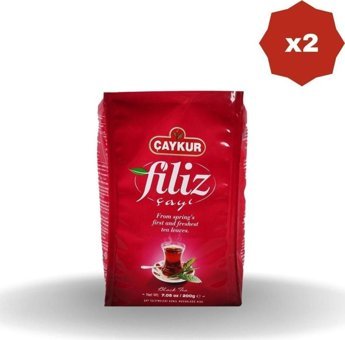 Çaykur Filiz Siyah Dökme Çay 2x200 gr