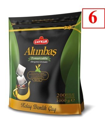 Çaykur Altınbaş Tomurcuk Demlik Poşet Çay 6x200'lü