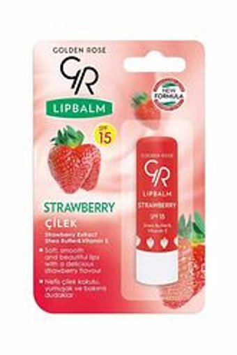 Golden Rose Çilekli Yetişkin Dudak Nemlendirici Balm